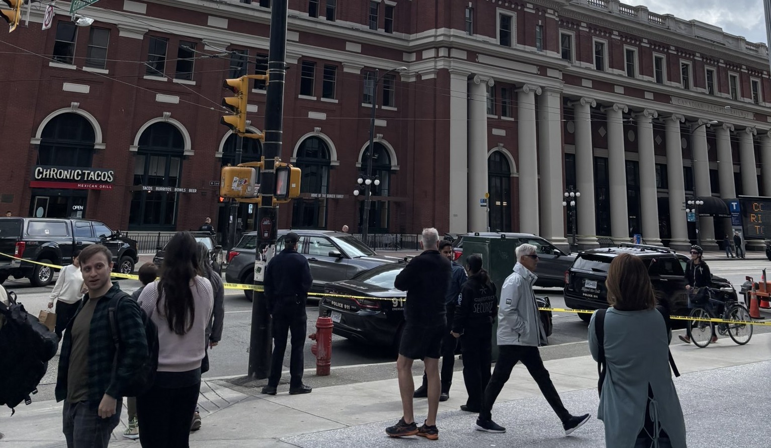 A police incident at Vancouver’s Waterfront Station caused major transit