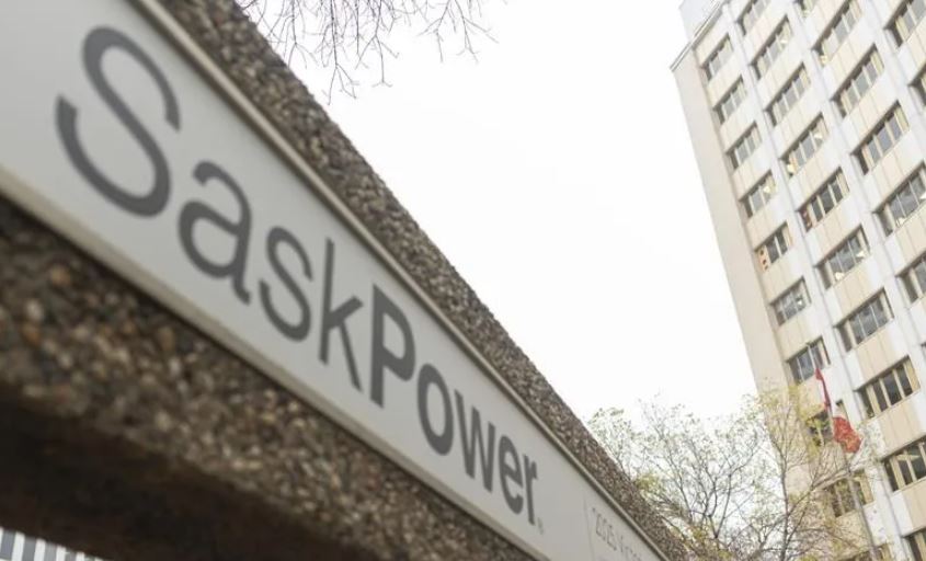 The SaskPower building along Victoria Ave. in downtown Regina.