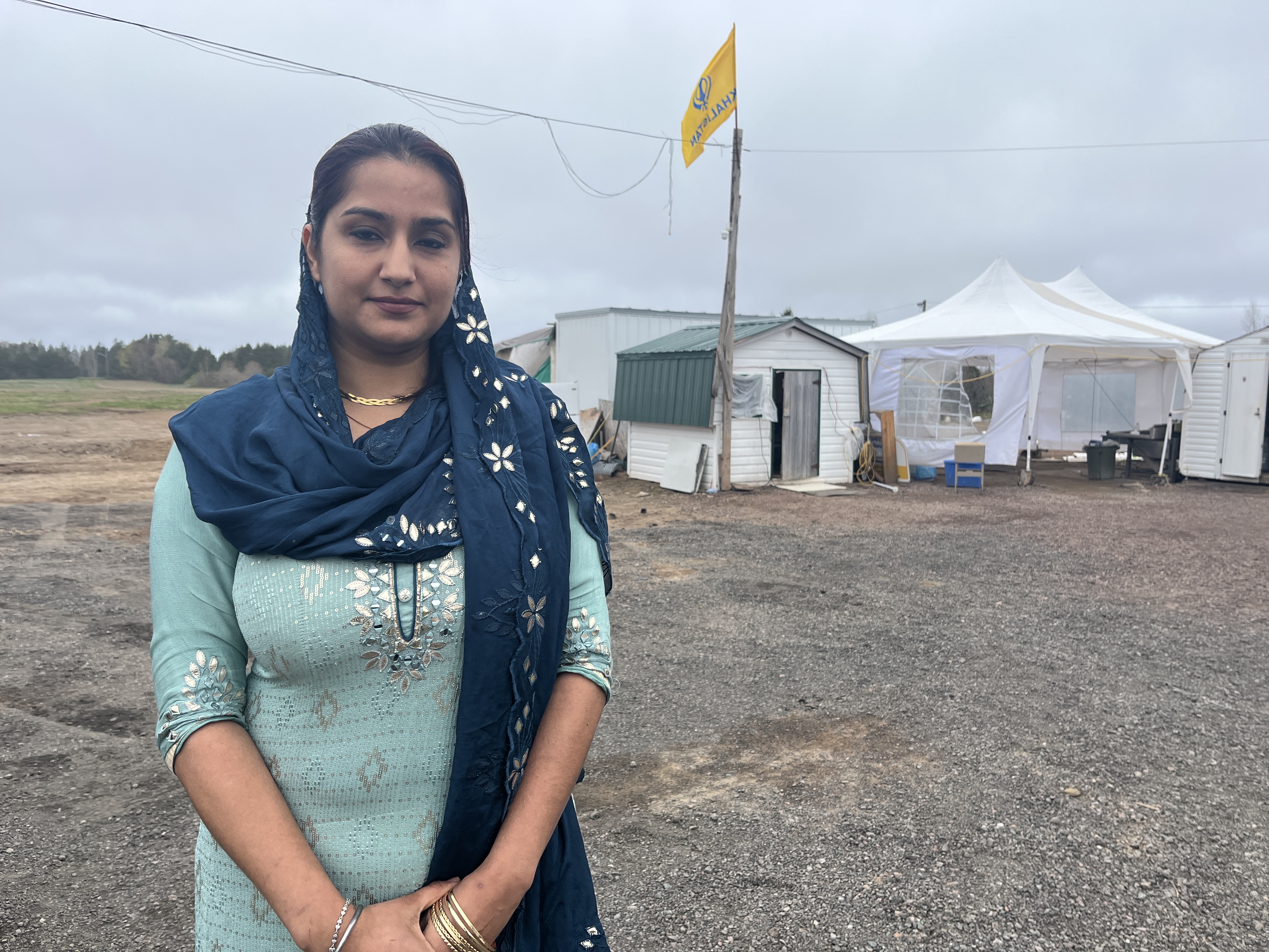 Членовете на сикхистката общност в селска част на Ню Брънсуик