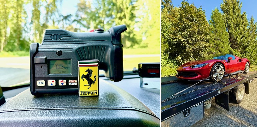 48 годишният мъж Сури е задържал своя Ферари за седем дни