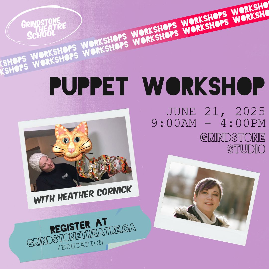 Grindstone Theatre School’s Puppet Workshop! - image