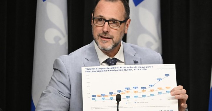 Quebec says it will drop permanent immigration targets to as low as 25,000 per year