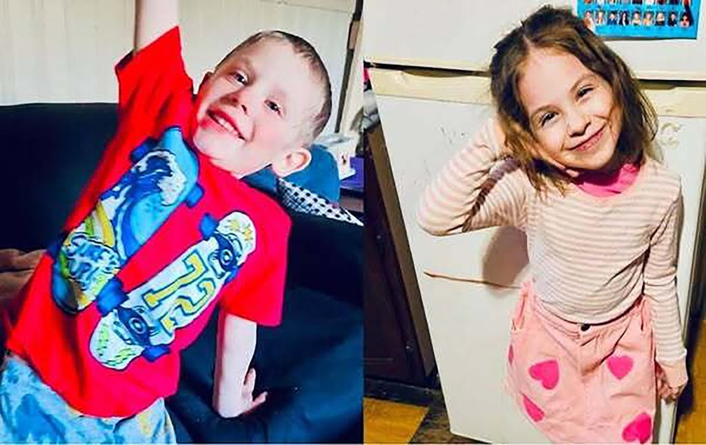 Four-year-old Jack Sullivan, left, and six-year-old Lilly Sullivan, right, seen in this handout photo, went missing on May 2, 2025 in the community of Lansdowne Station, N.S.