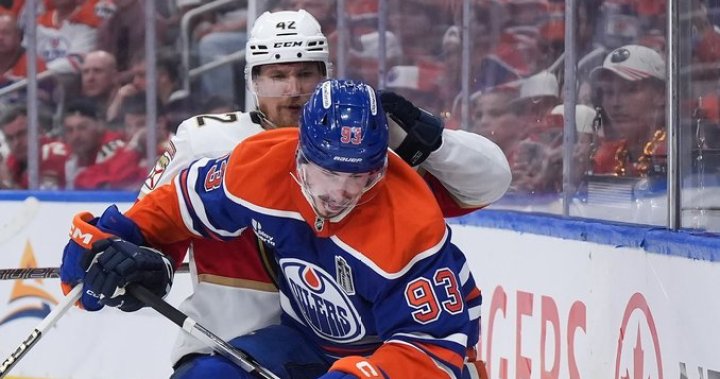 Ойлърс напред Райън Нуджент Хопкинс остава въпросния знак за игра 3