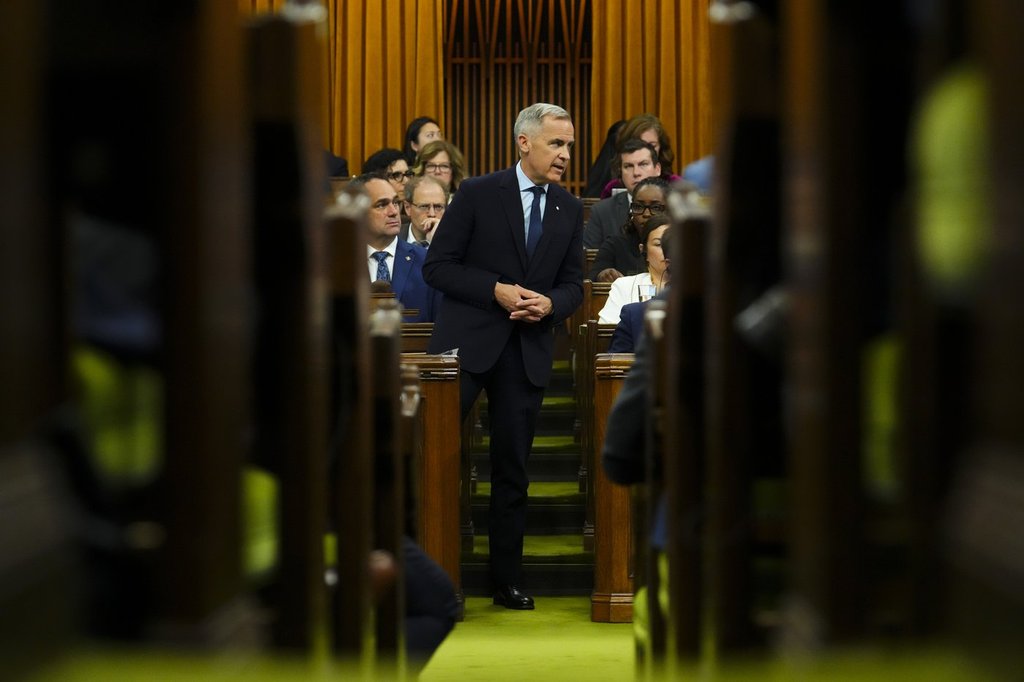 Тъй като първата сесия на парламента на министър председателя Марк Карни