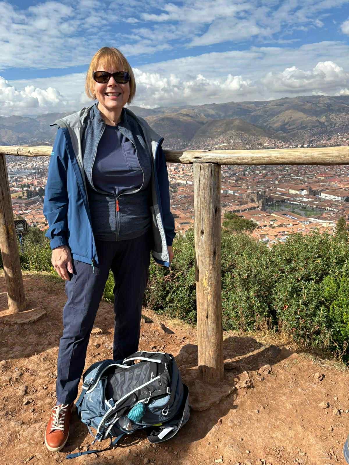 Jutta Hinrichs is seen in this undated photo. Hinrichs died Thursday in a rockslide in Alberta.