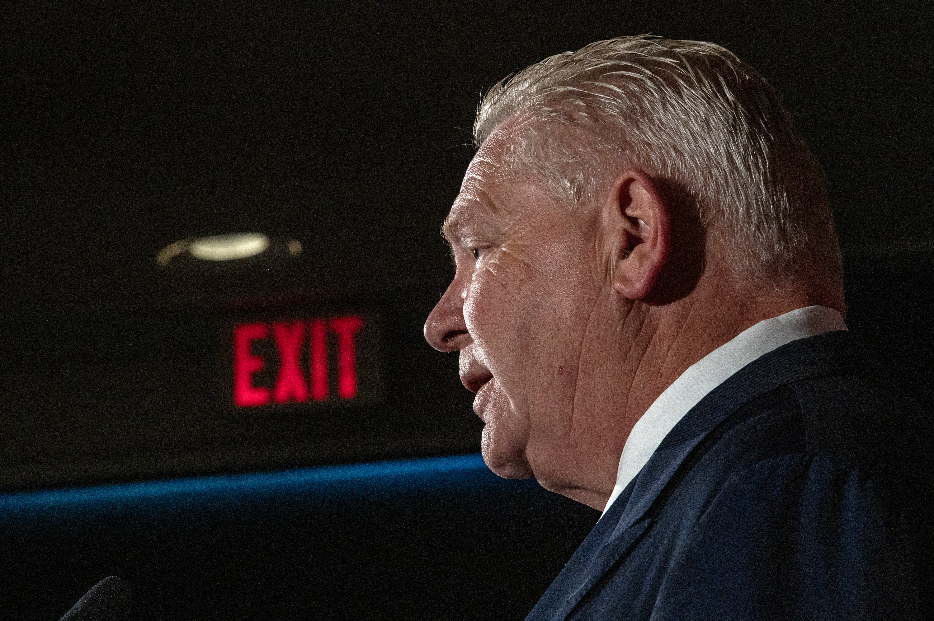 Премиерът на Онтарио Дъг Форд казва че няма да намали