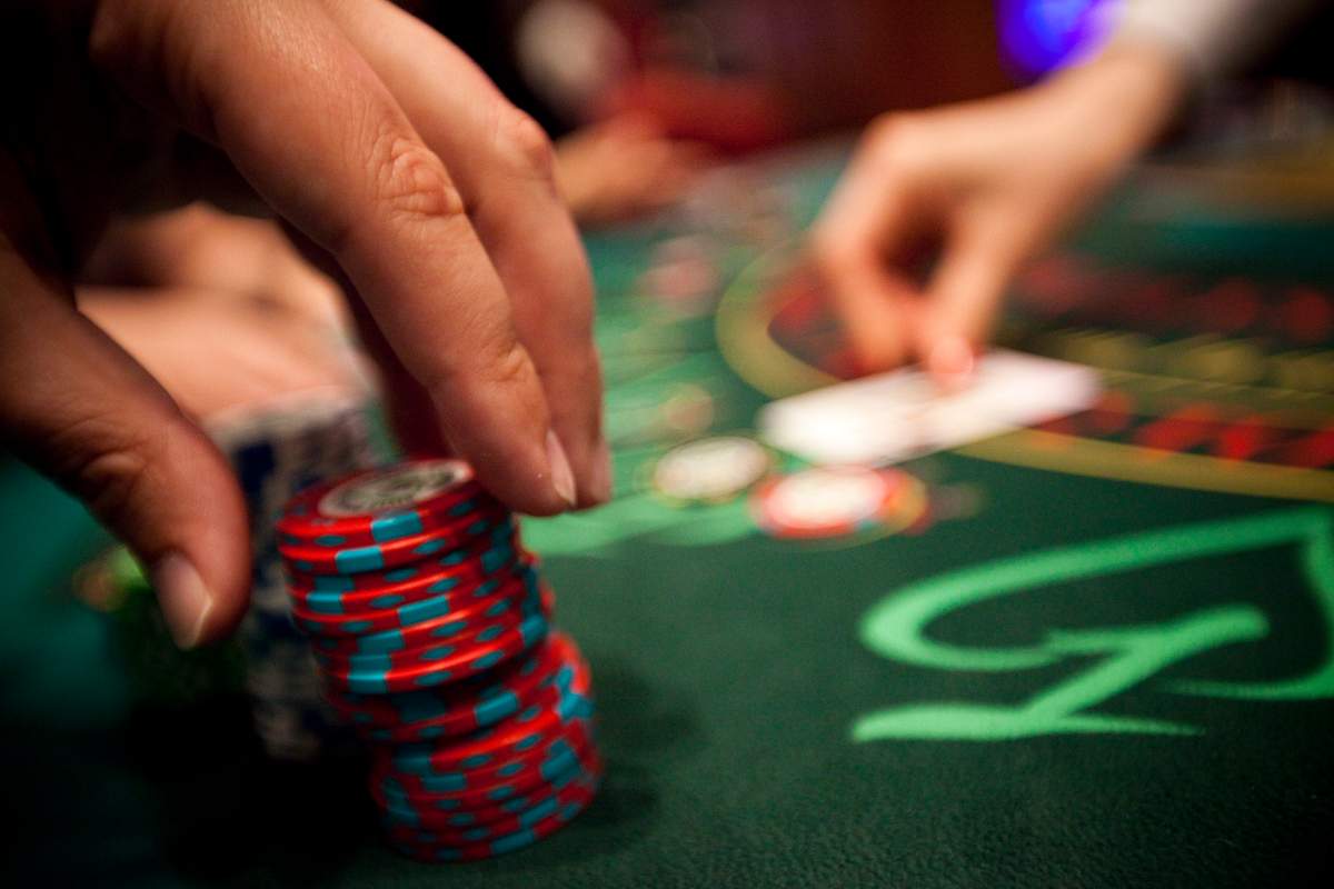 Blackjack at the River Rock Casino in Richmond, B.C. June 11, 2009.  The Great Canadian Gaming Comany. 