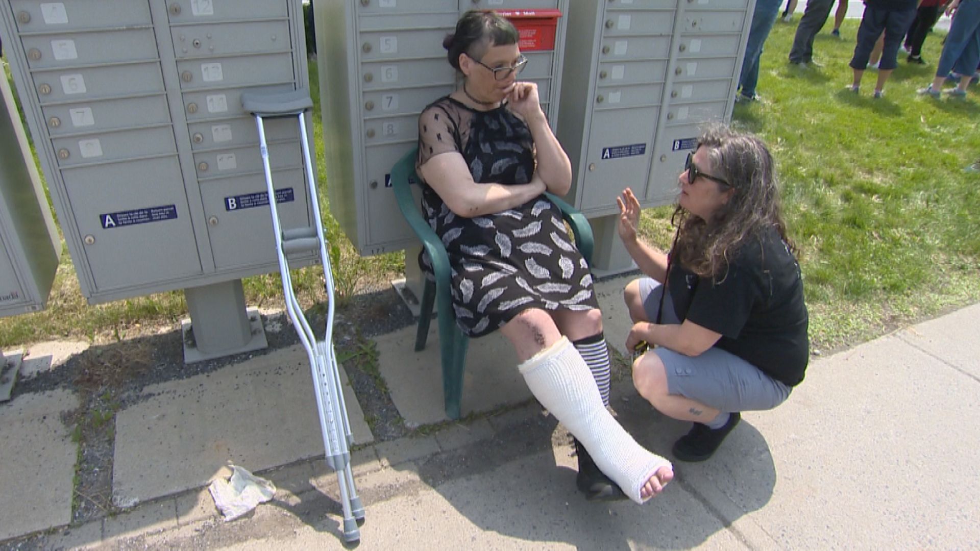 членове на общността и застъпници на некосите на южния бряг