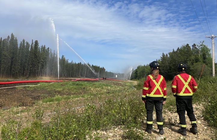 The Edith Lake wildfire (SWF076) broke out on Sunday, May 25, 2025 about seven kilometres north of Swan Hills, Alta.