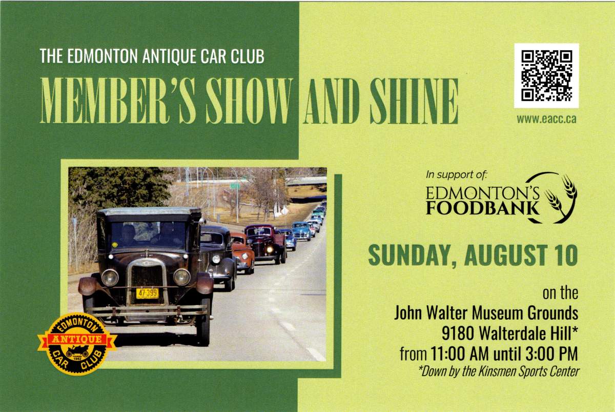 Edmonton Antique Car Club Members Show and Shine - image
