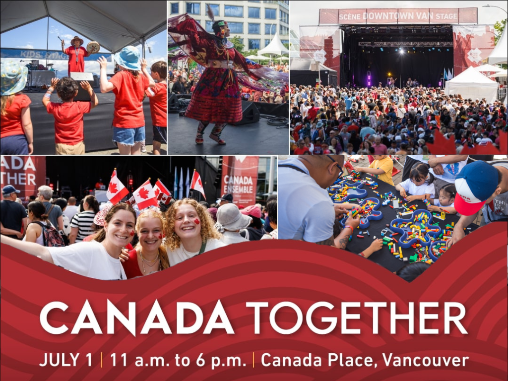 Join the festivities on Canada Day at Canada Place!