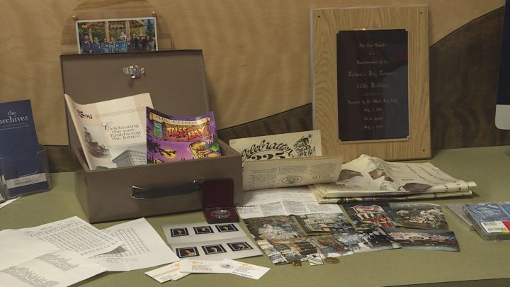 St. Albert Hudson’s Bay time capsule.