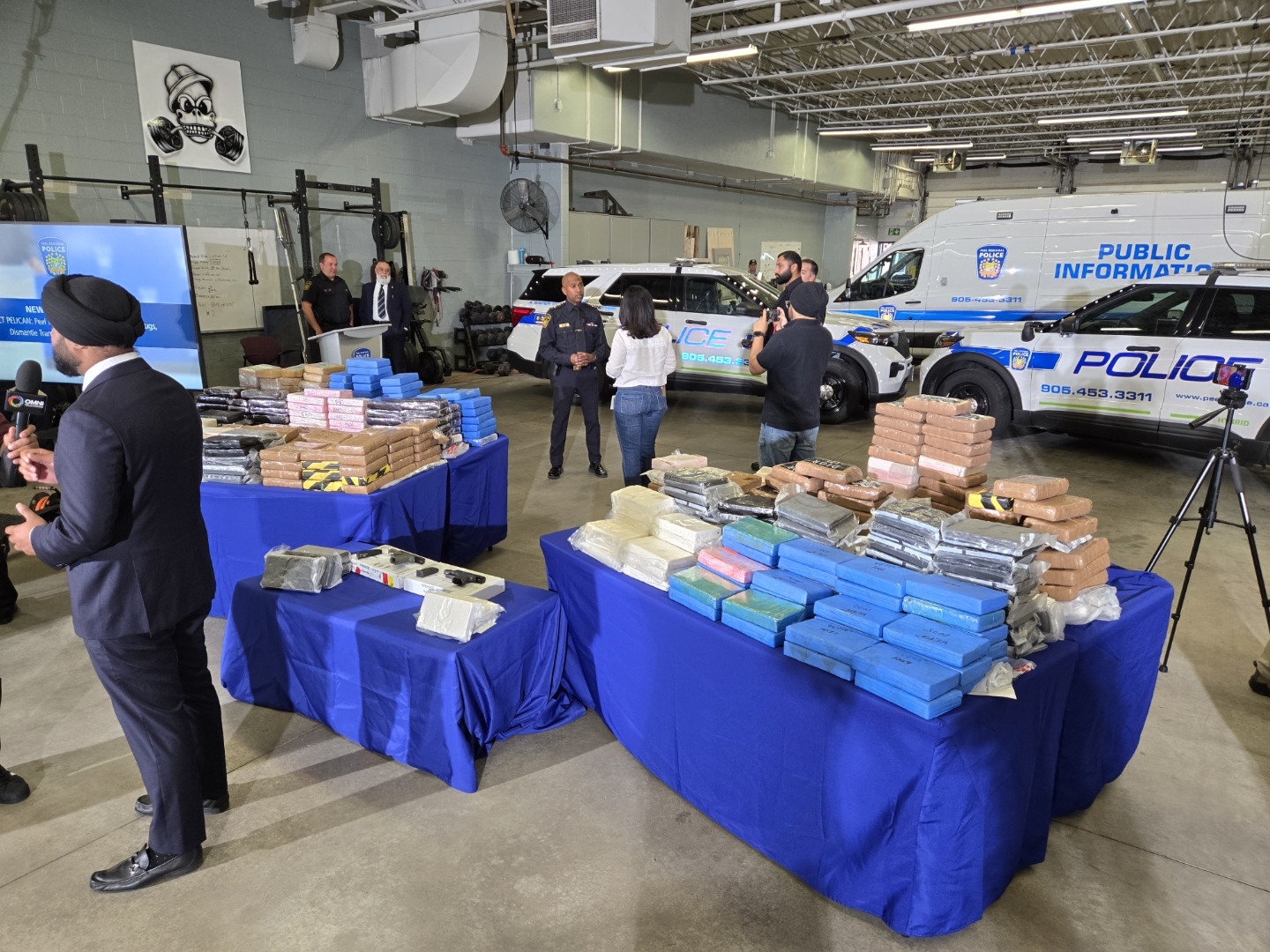 Record $48M cocaine bust dismantles transnational crime network: Peel police