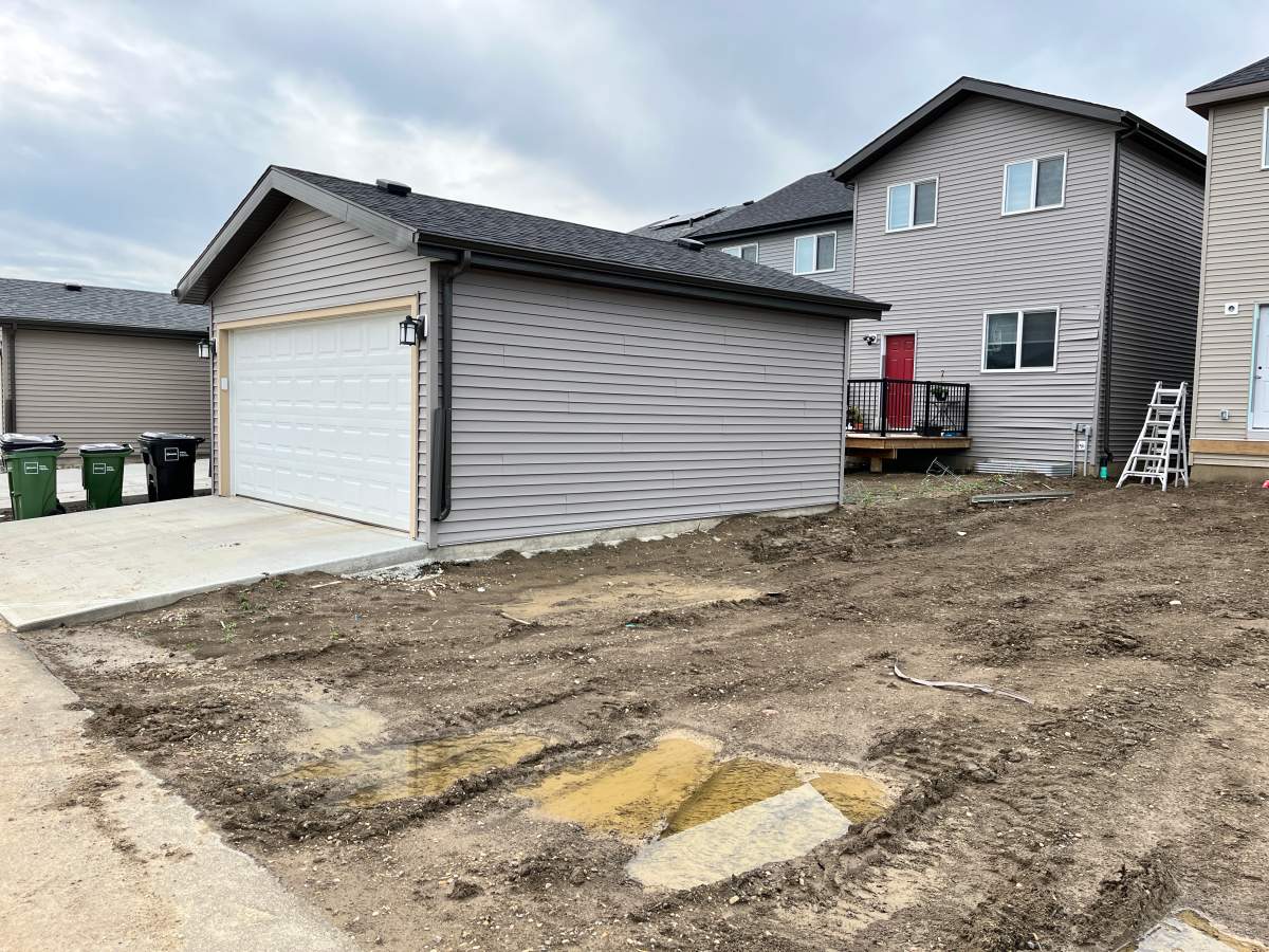 A 65-year-old man was killed in southwest Edmonton's Desrochers neighbourhood, allegedly by a stranger who police said was acting suspicious on Wednesday, June 18, 2025.