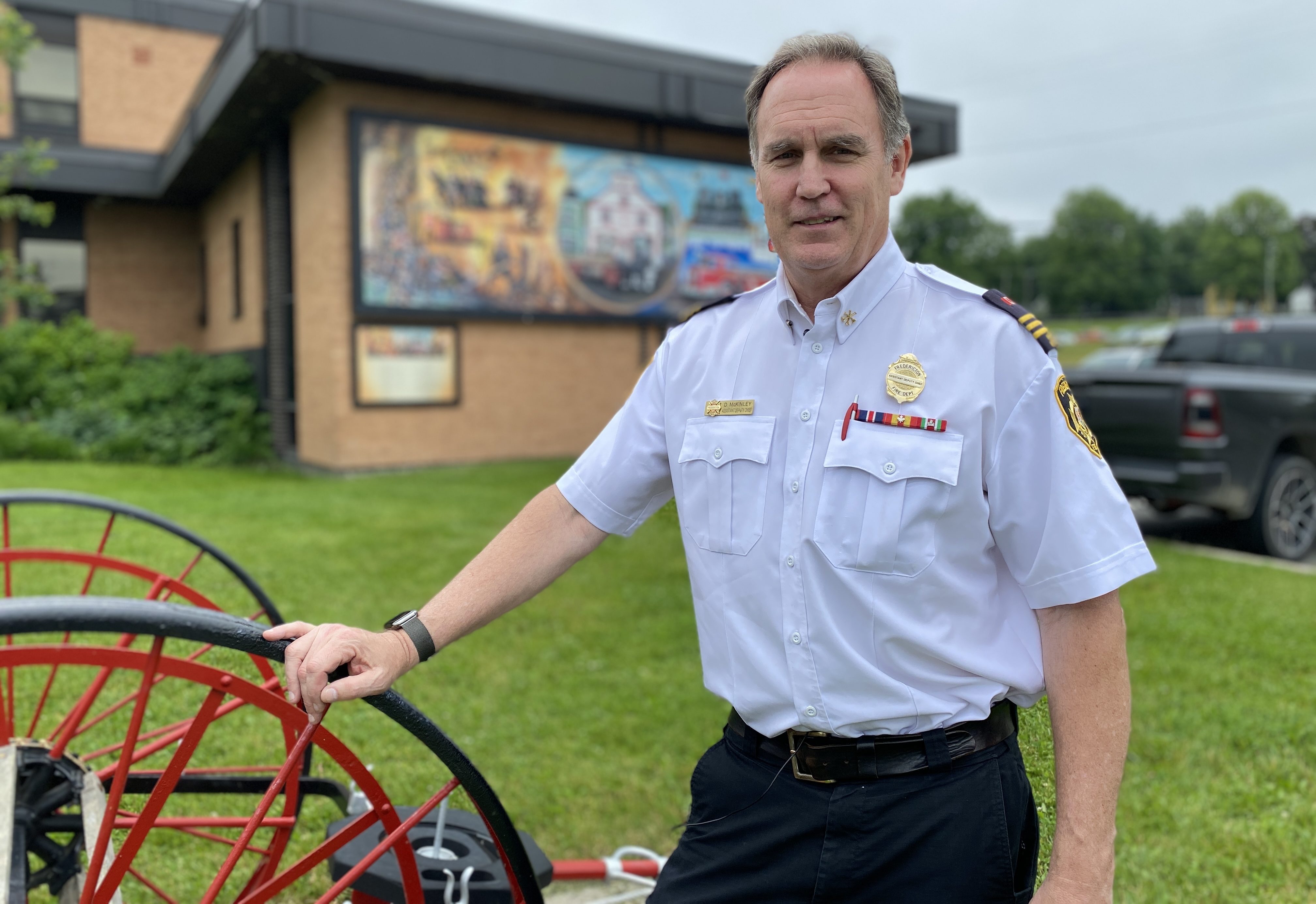 Fredericton’s assistant deputy fire chief reflects on 35-year career