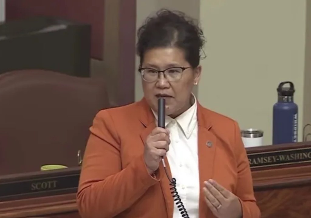 Държавен представител на Минесота разкрит по време на специална сесия