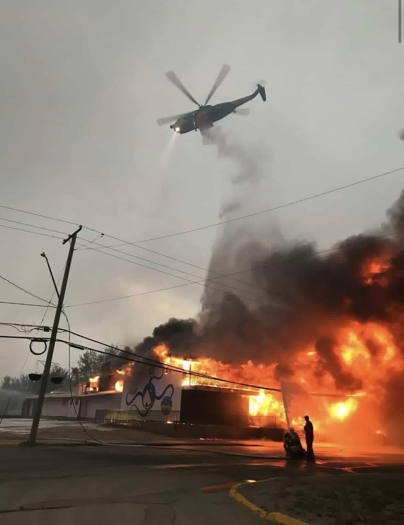 Докато дивите пожари продължават да предизвикват поразия през северен Саскачеван,