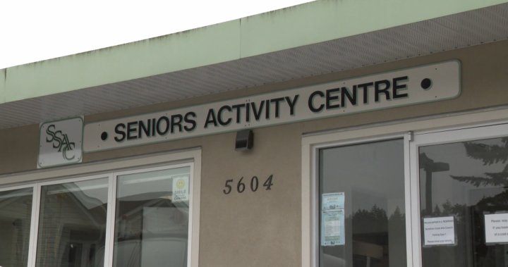 A seniors’ centre on British Columbia’s Sunshine Coast says it’s