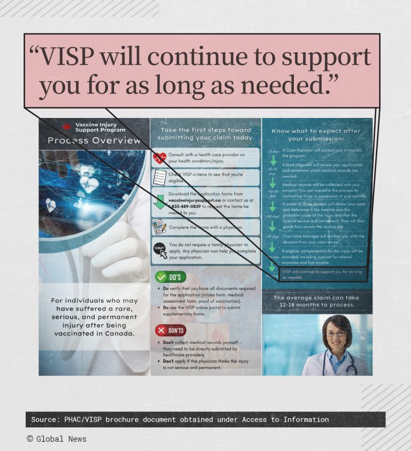 a copy of a VISP brochure explaining how program works