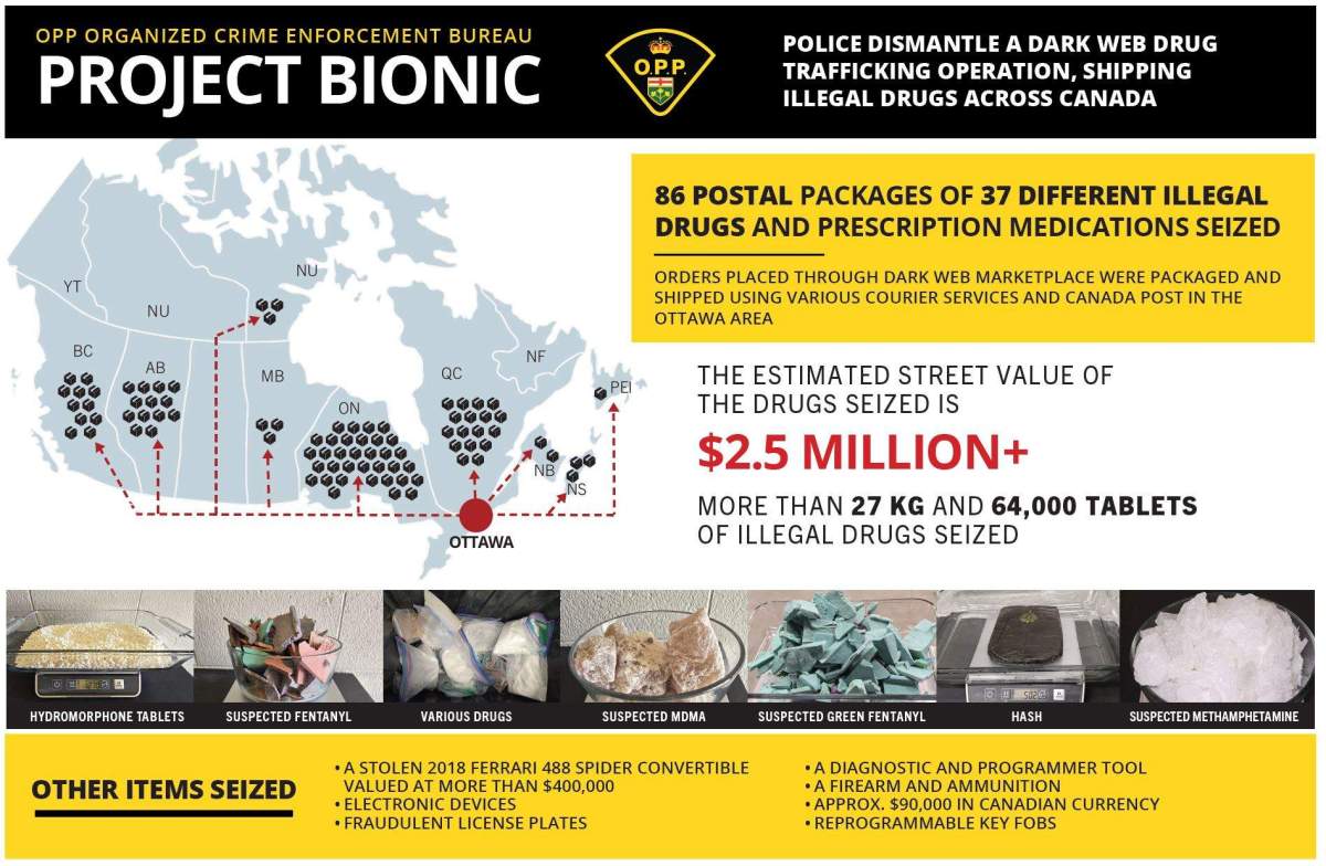 Ontario police seize enough fentanyl to kill ‘a moderately sized city’ in record bust - image