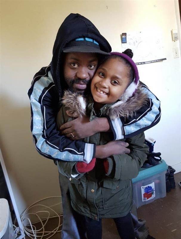 Anthony and his daughter Keona.