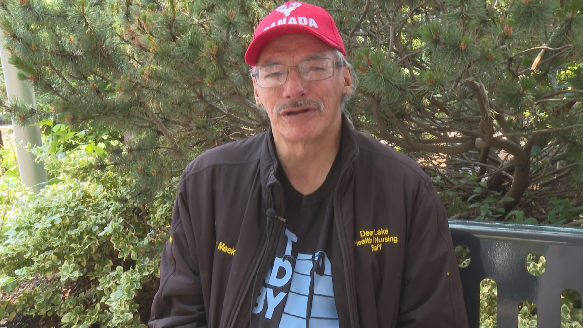 Deer Lake First Nation resident Don Meekis has been staying at a GTA hotel since having to flee wildfires back home.