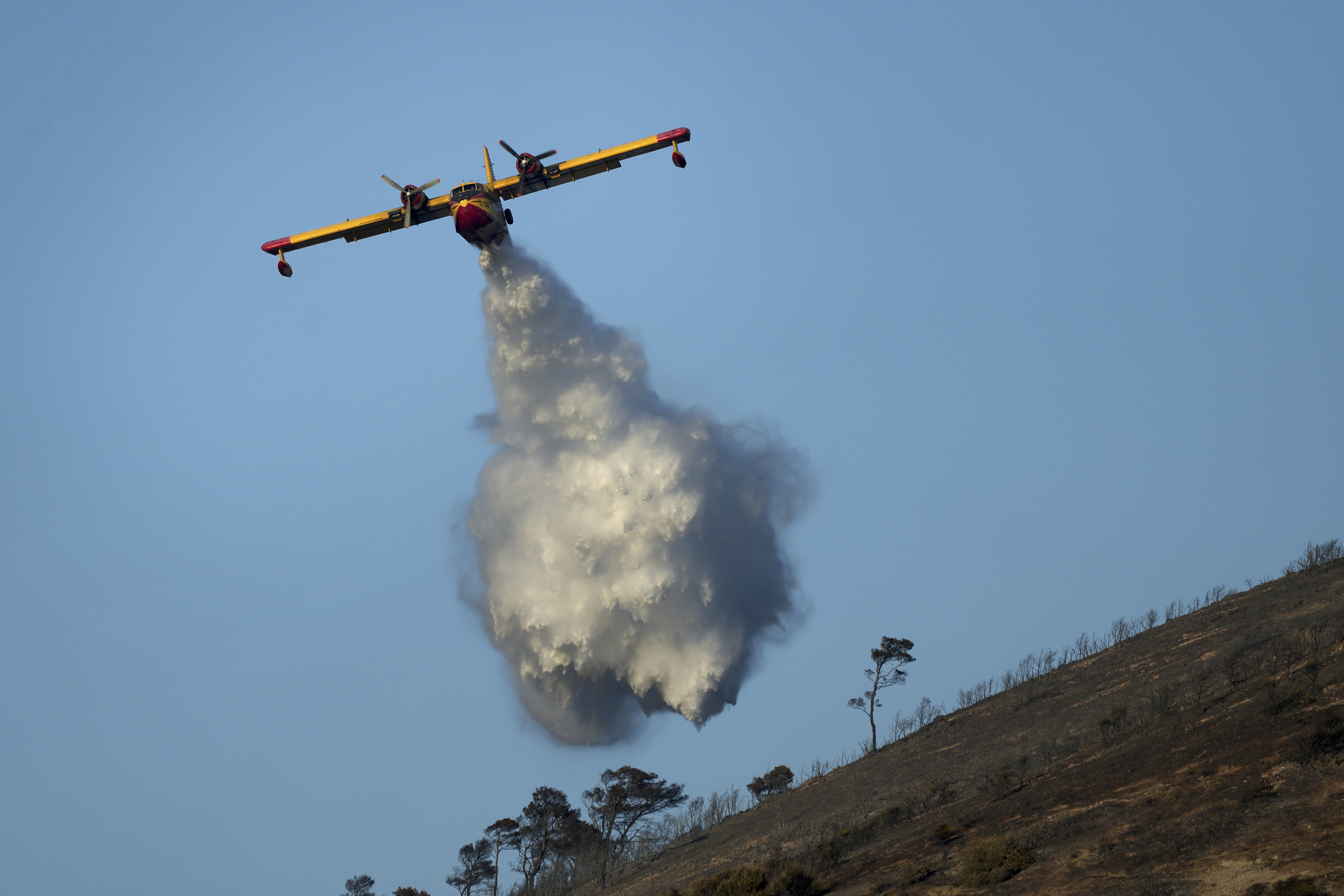 Основните топлинни вълни в Южна Европа са изтласкали температури над