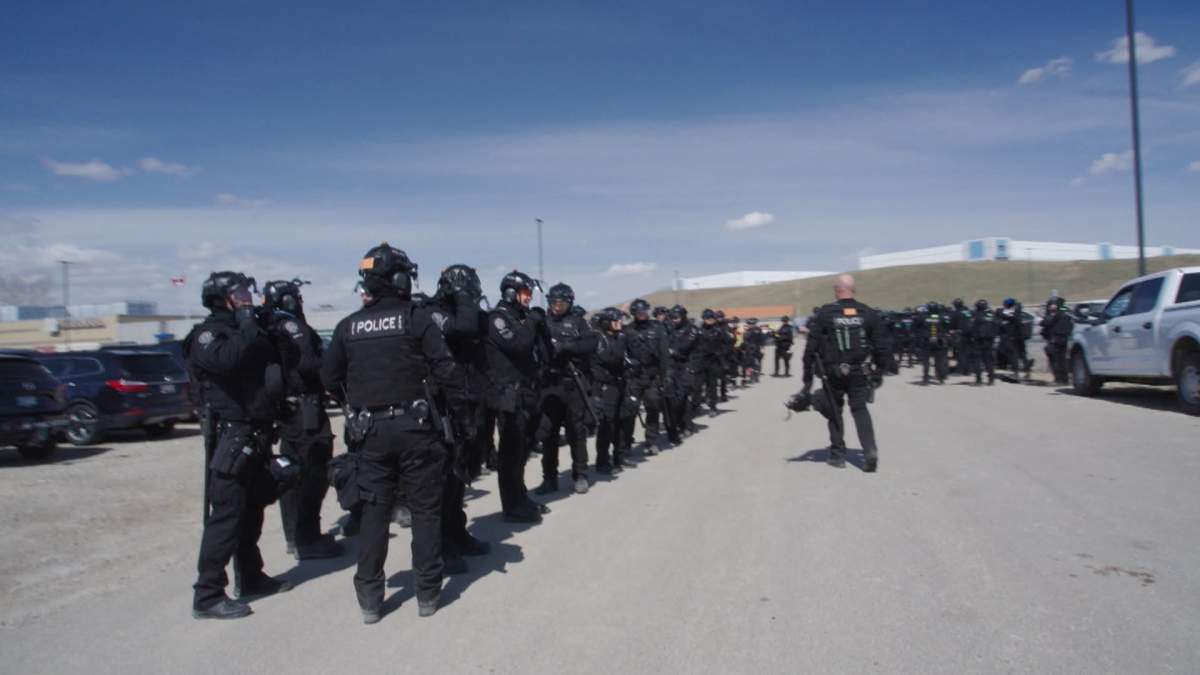 The security forces for the G7 summit include members of the RCMP, Calgary police, Alberta Sheriffs, wildlife officers and the Canadian armed forces -- all who have been involved in extensive training in recent weeks.