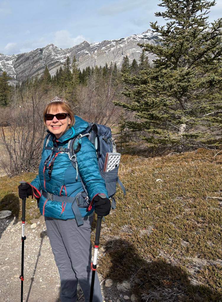 70-year-old Jutta Hinrichs, a retired university professor from Calgary, was also killed in the rock slide at Bow Glacier Falls, about 40 kilometres north of Lake Louise, in Banff National Park.