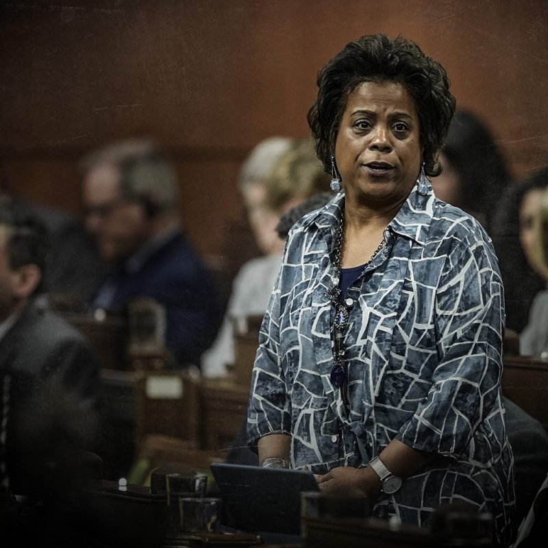 Federal Minister of Health Marjorie Michel rises during Question Period on Parliament