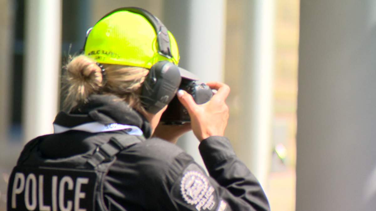 While the protests were largely peaceful, except for some traffic disruptions, security was very tight.