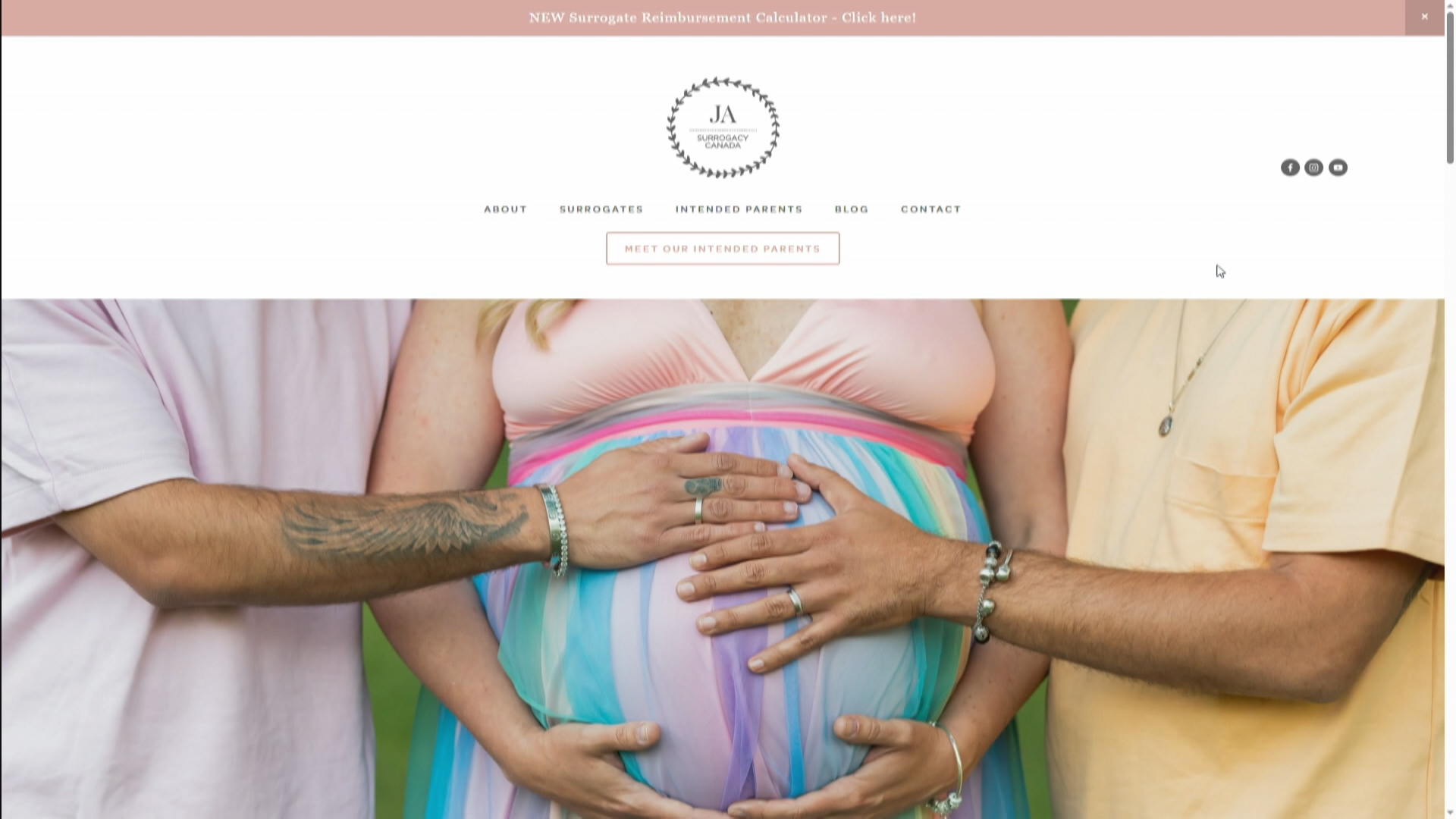 Централна агенция за сурогатство на Алберта изглежда внезапно се затвори