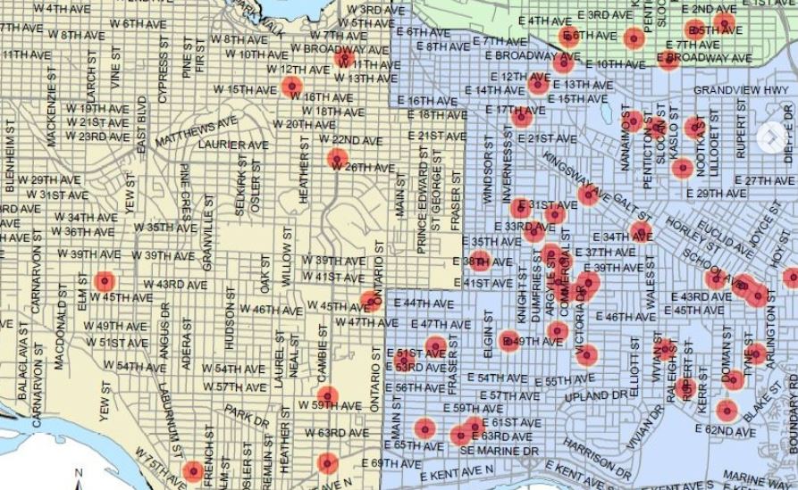 Полицията във Ванкувър предупреждава обществеността за увеличаване на кражбите на