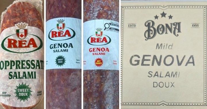 Another salami brand added to recall linked to salmonella infections