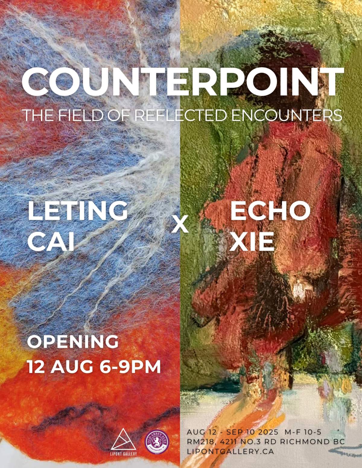 COUNTERPOINT: The Field of Reflected Encounters – Art by Echo Xie and Leting Cai - image