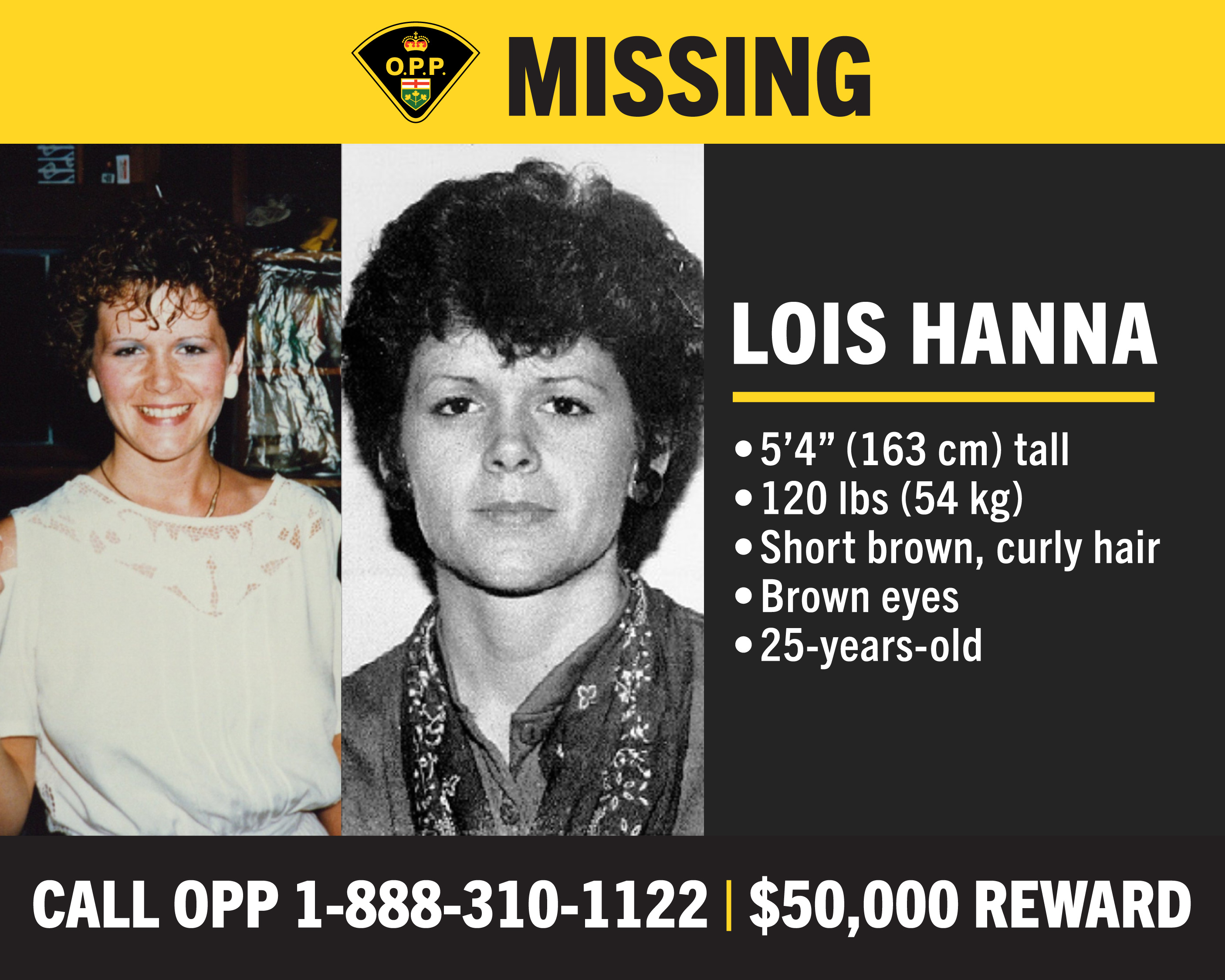 С четвъртък отбелязва годишнината от изчезването на Лоис Хана провинциалната