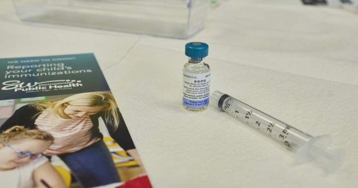 Health officials in Nova Scotia say the measles outbreak in