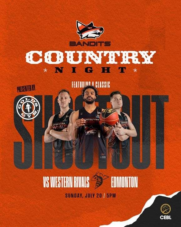 Vancouver Bandits – Country Night proudly supported by Global BC - image