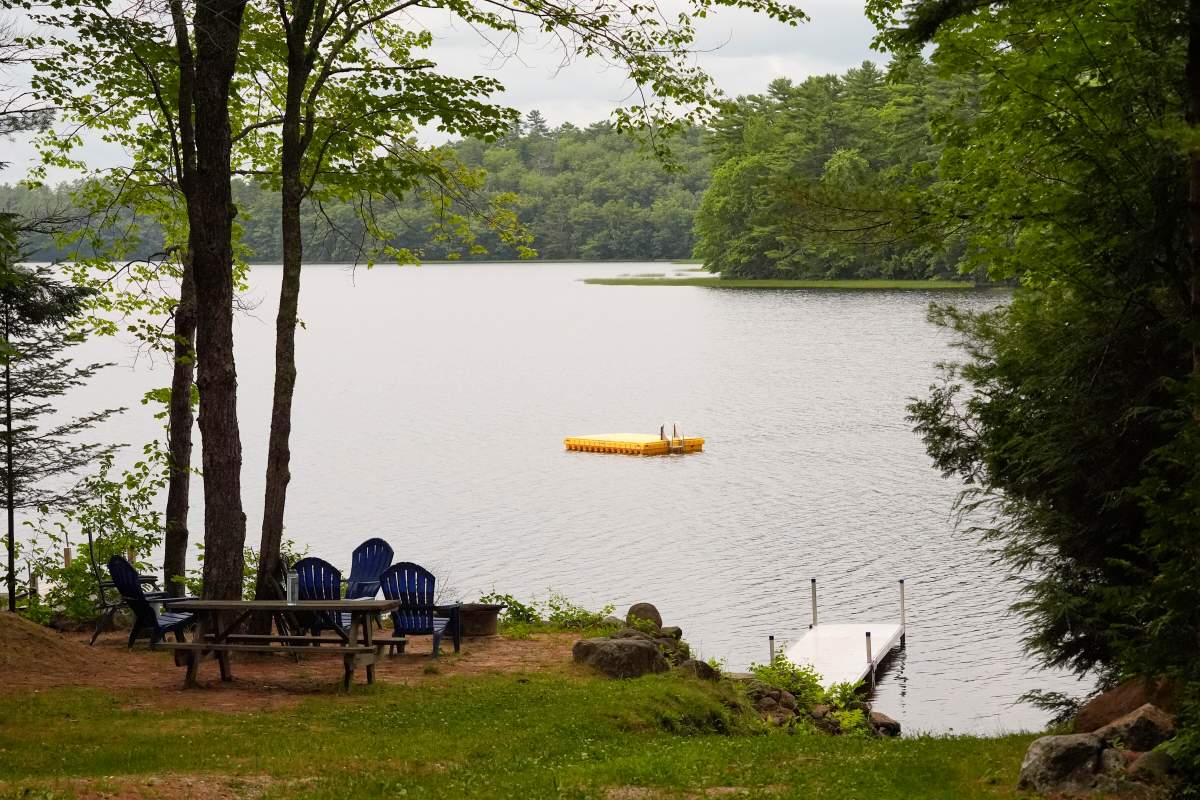 Crawford Pond is seen Wednesday, July 9, 2025, in Union, Maine.