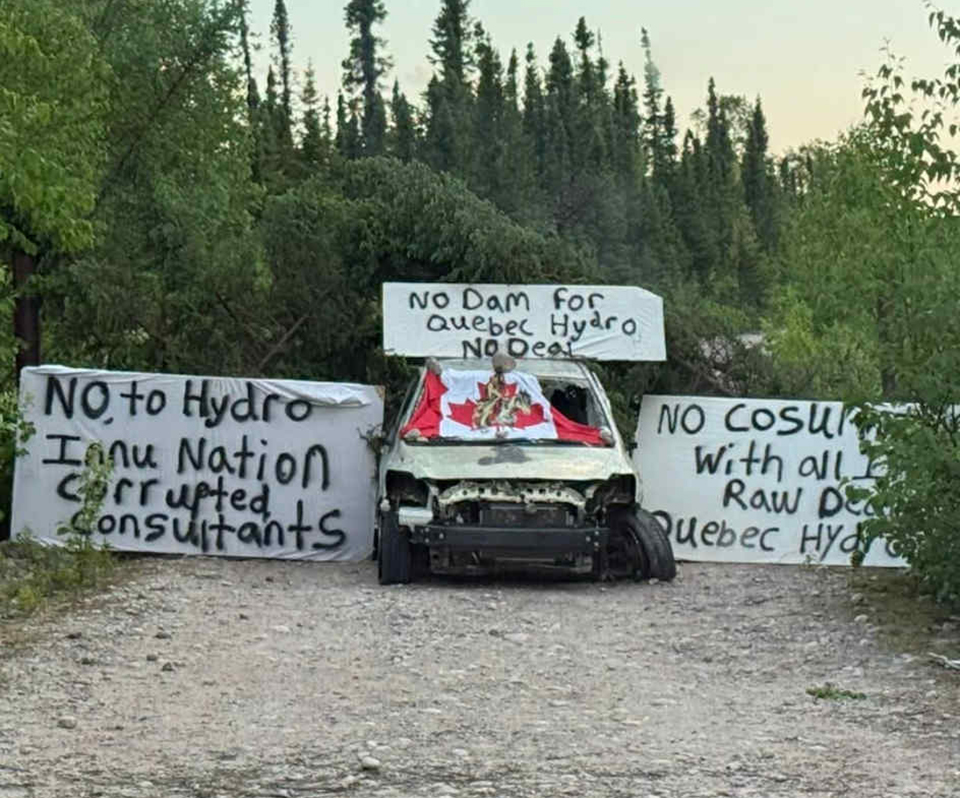 Hydro-Québec suspends work at planned electric station in Labrador amid protests