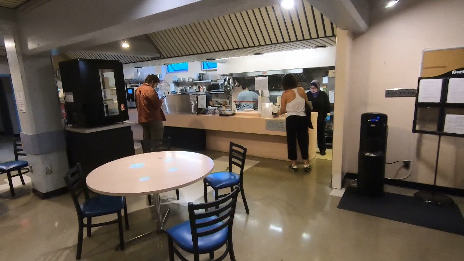 A New Westminster councillor says the cafeteria at city hall