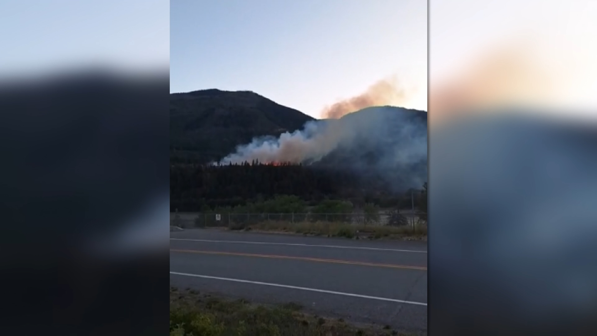 Изгаряне на пожар извън контрол близо до село Литън Б С
