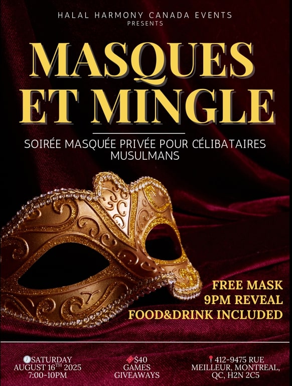 Masques et Mingle [MUSLIM SINGLES MIXER] - image