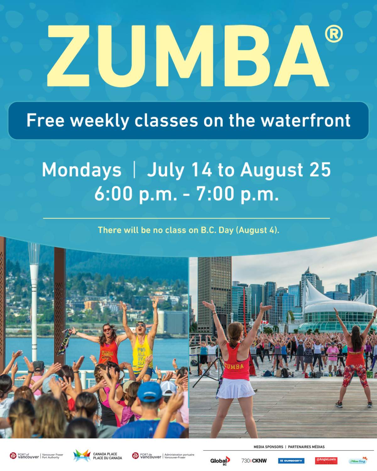 Zumba® at Canada Place proudly supported by Global BC - image