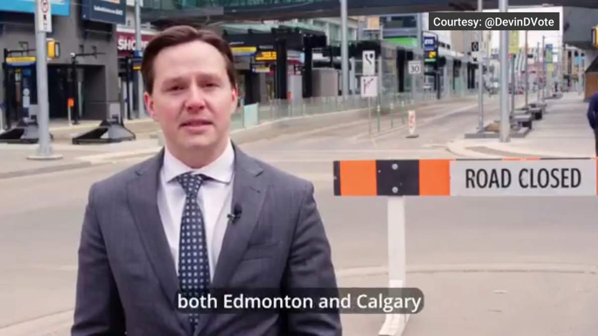 In a video posted to social media earlier this year, Alberta Transportation Minister Devin Dreeshen claimed bike lanes are creating gridlock and longer commutes in Calgary and Edmonton.