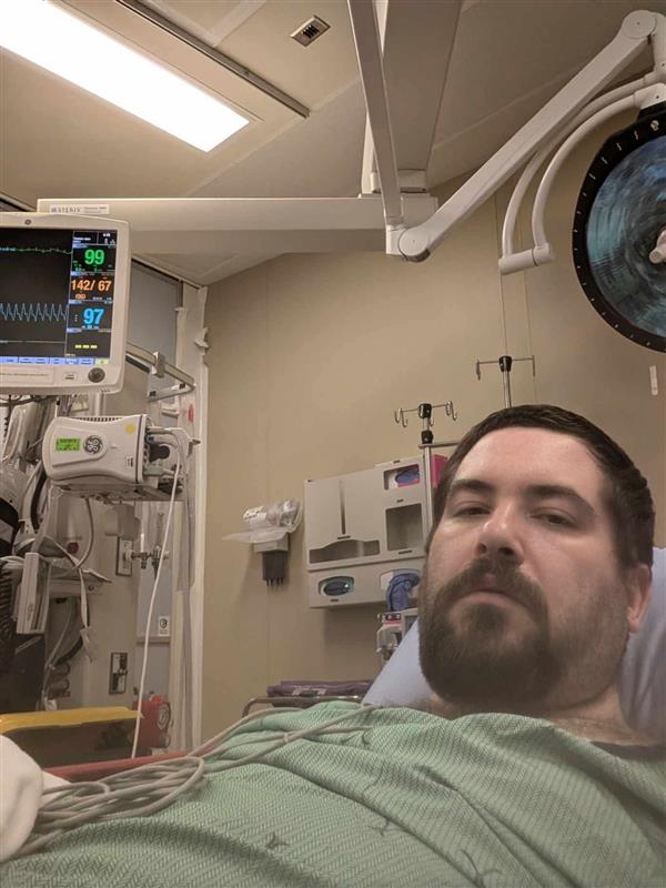 A Moncton N B човекът казва че вярата му в здравната