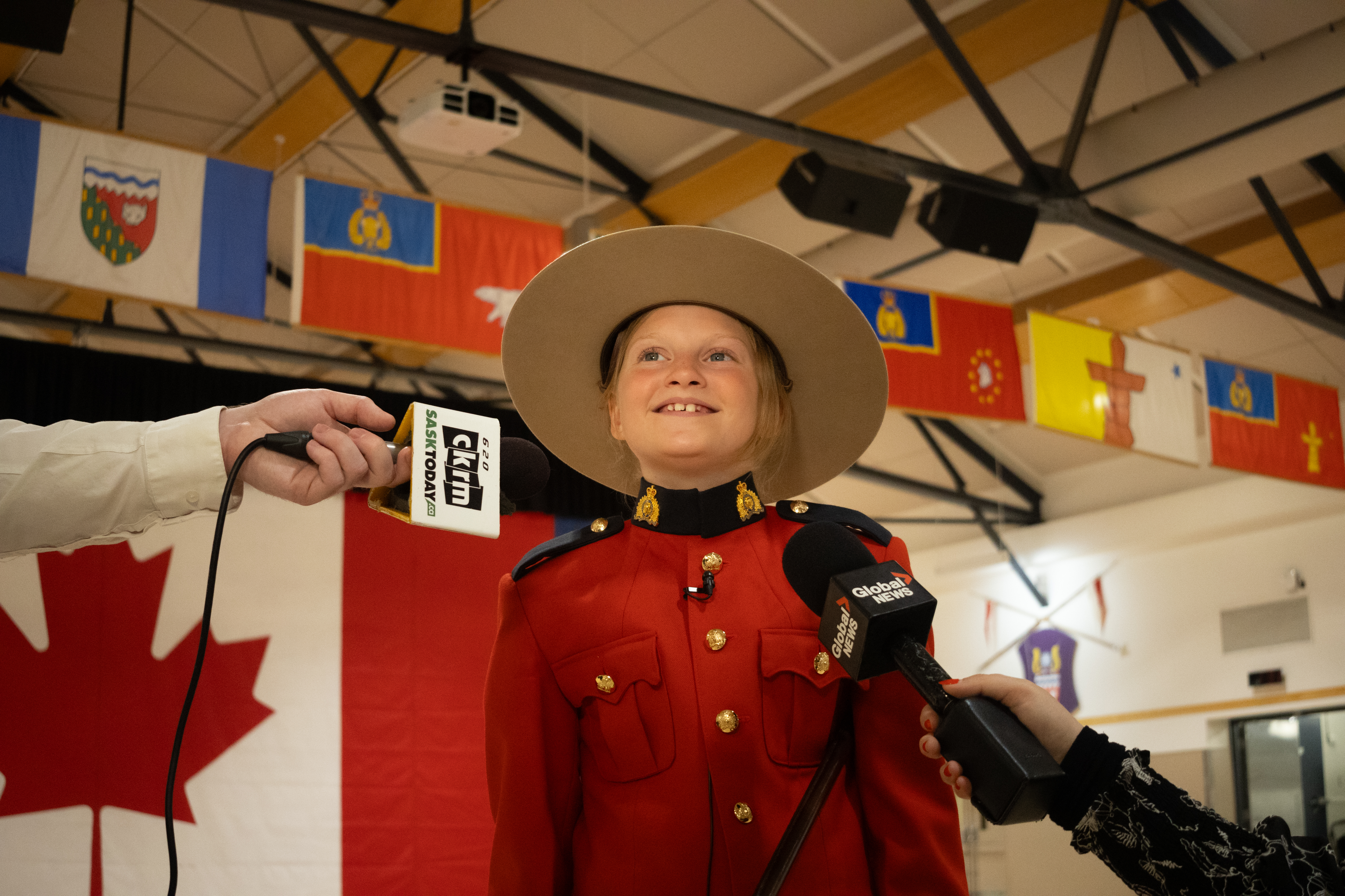 Kids take over RCMP Depot as co-commanding officers for the day