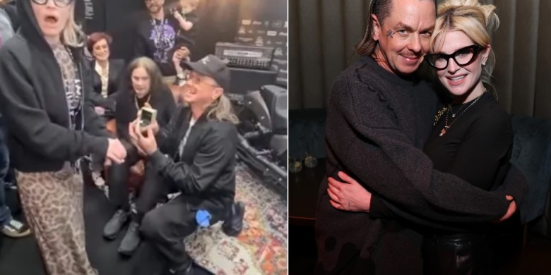 Kelly Osbourne engaged to Sid Wilson at Ozzy Osbourne's final show
