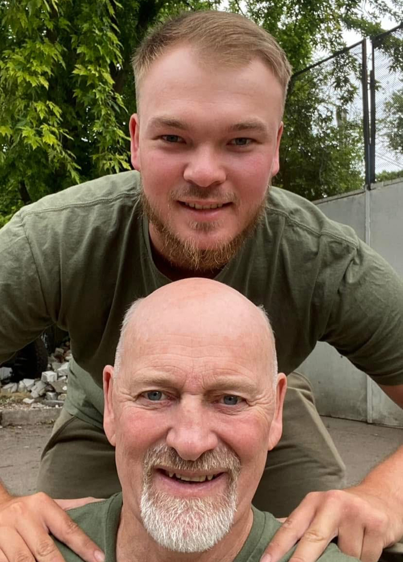 22-year-old MacKenzie Hughes and his father Paul have been in Ukraine since 2022, working to deliver humanitarian aid to people displaced by the fighting along the front lines of the war.